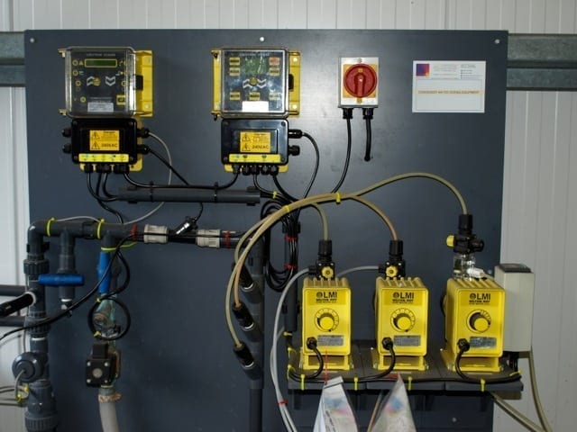 Dosing and control equipment